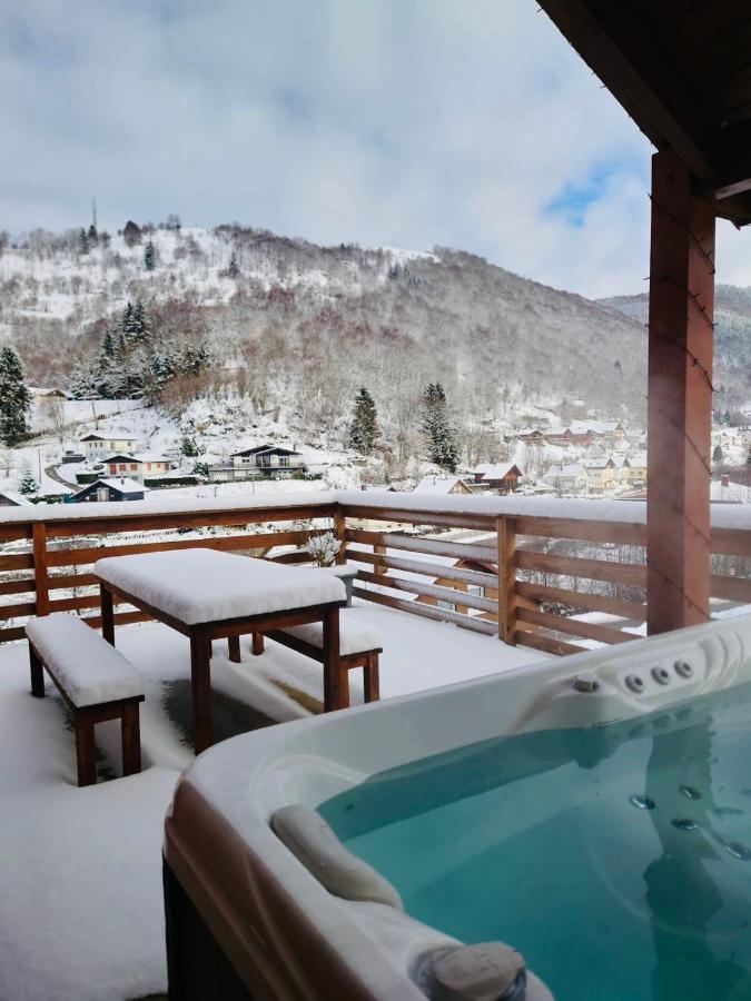 Вилла Casa De Monzel With 6-Person Jacuzzi & Panoramic View Ла-Бресс Экстерьер фото