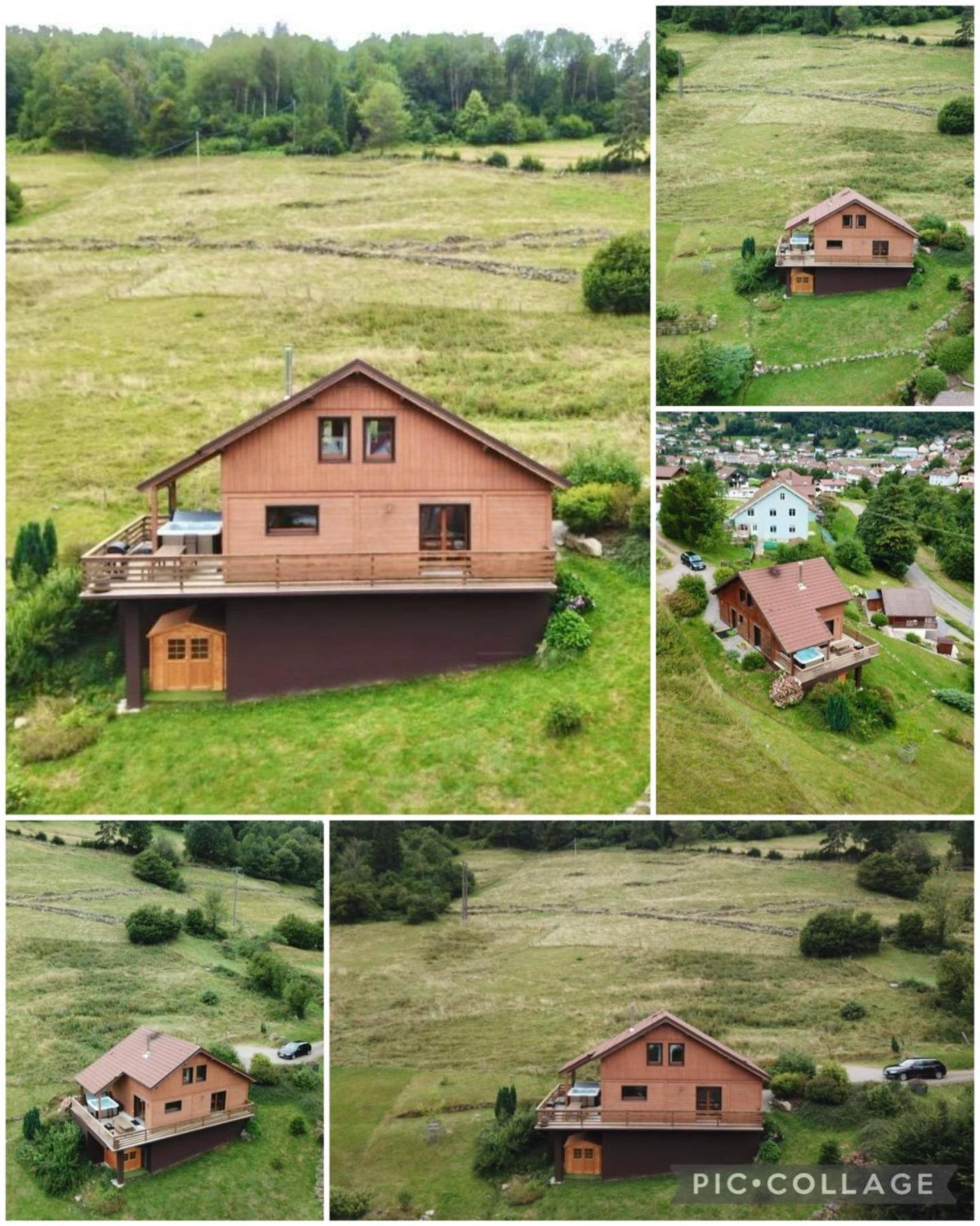 Вилла Casa De Monzel With 6-Person Jacuzzi & Panoramic View Ла-Бресс Экстерьер фото
